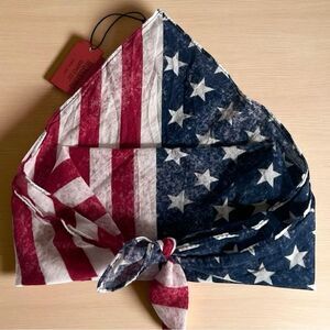 Mossimo Supply Co. Red, White, and Blue Bandana NWT